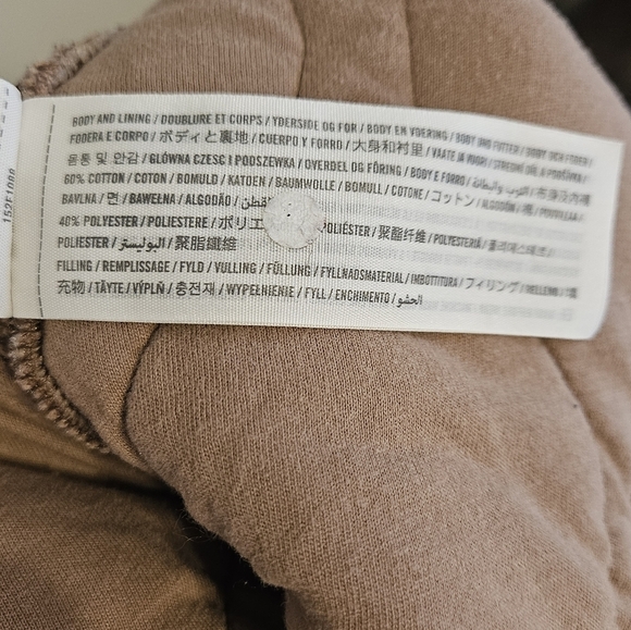 Abercrombie and Fitch Quilted Bomber Jacket Size Medium EUC - Picture 11 of 12